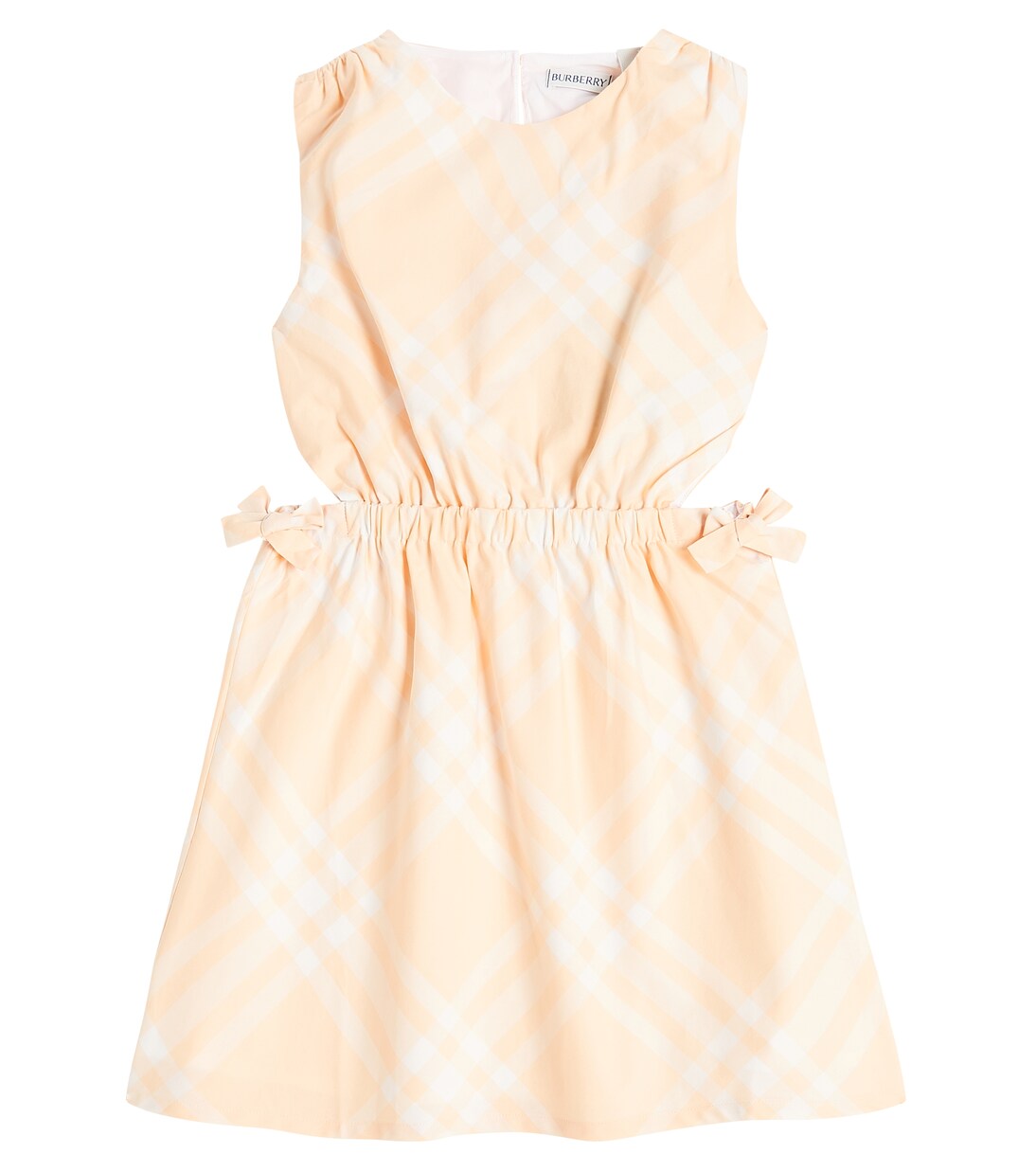 Burberry Check cutout cotton dress | Burberry Kids