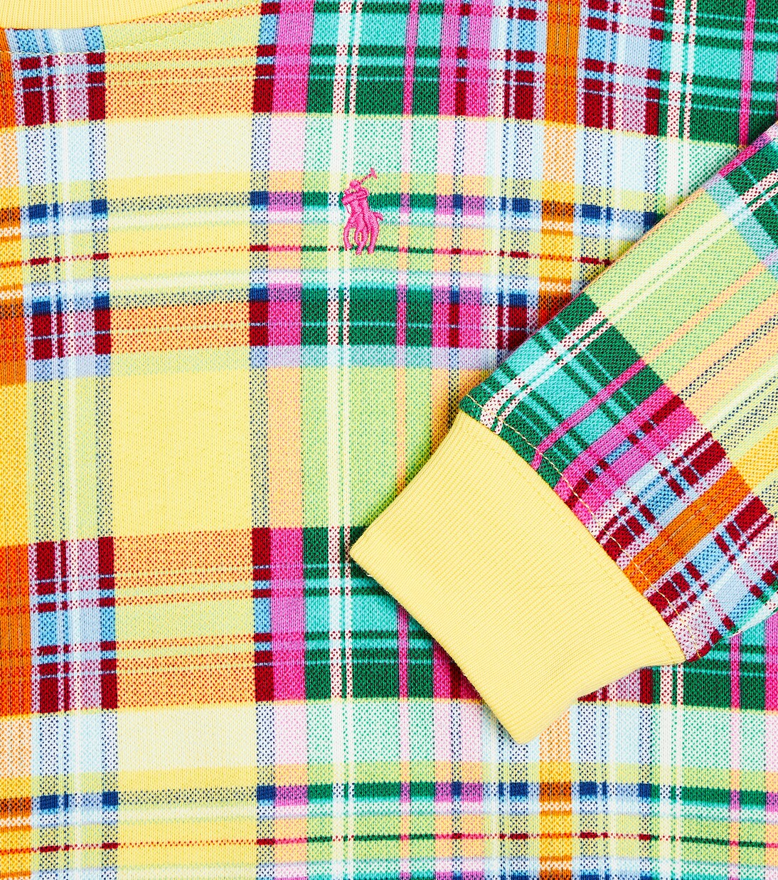 Checked cotton-blend sweater | Polo Ralph Lauren Kids