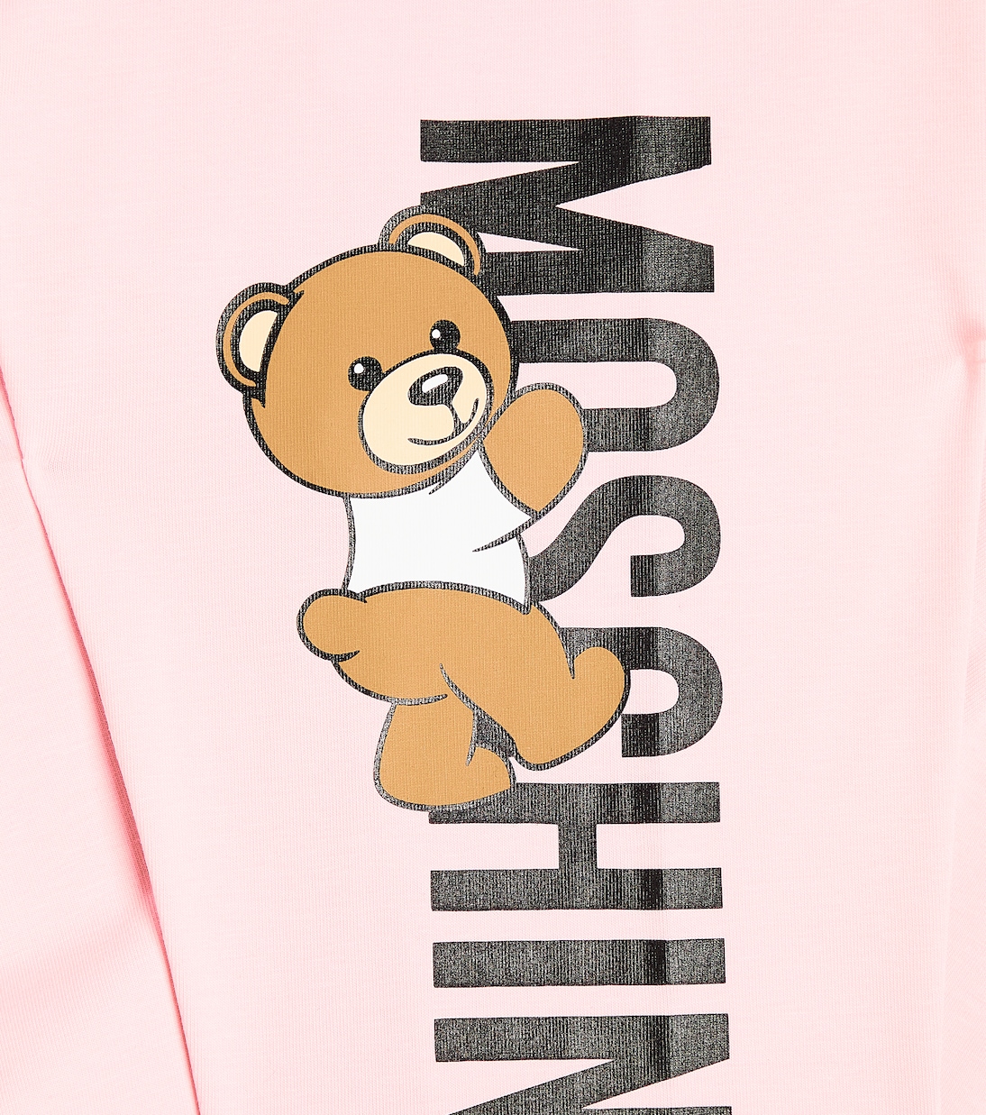 Teddy Bear cotton-blend jersey leggings | Moschino Kids