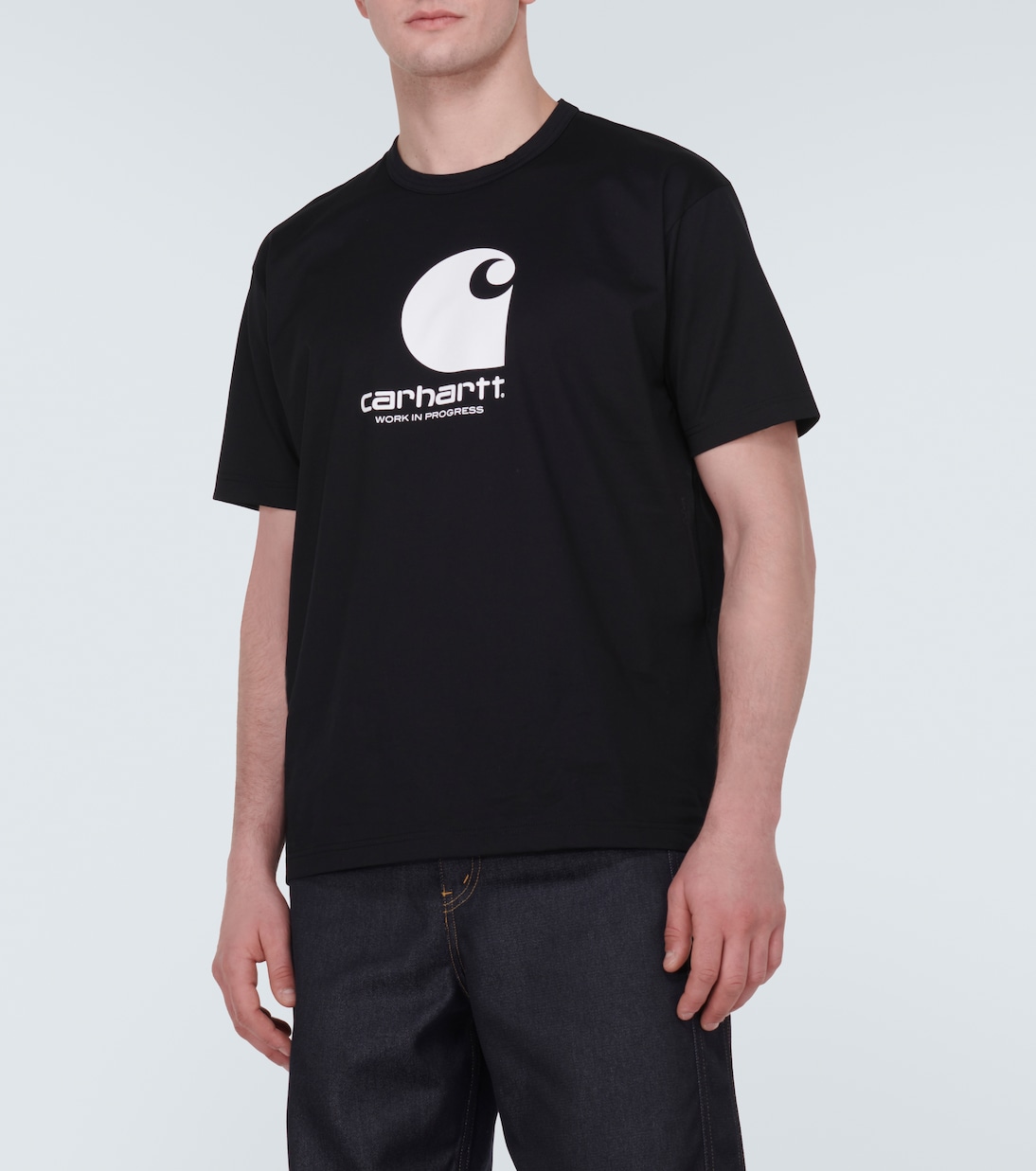 x Carhartt logo cotton jersey T-shirt | Junya Watanabe