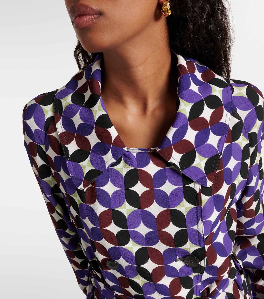 Bedruckter Mantel | Dries Van Noten