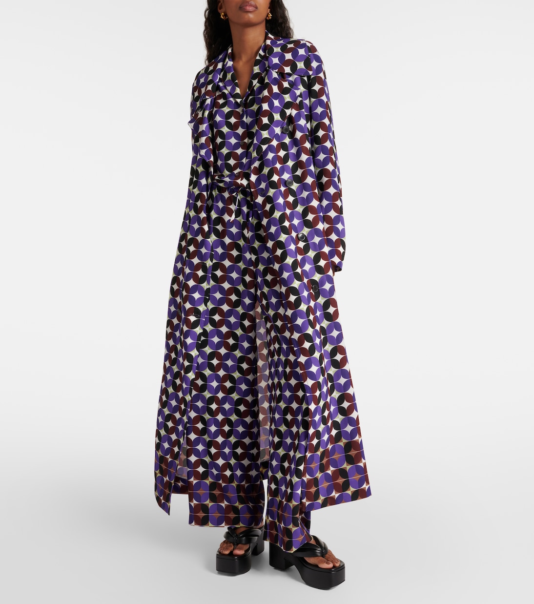 Bedruckter Mantel | Dries Van Noten