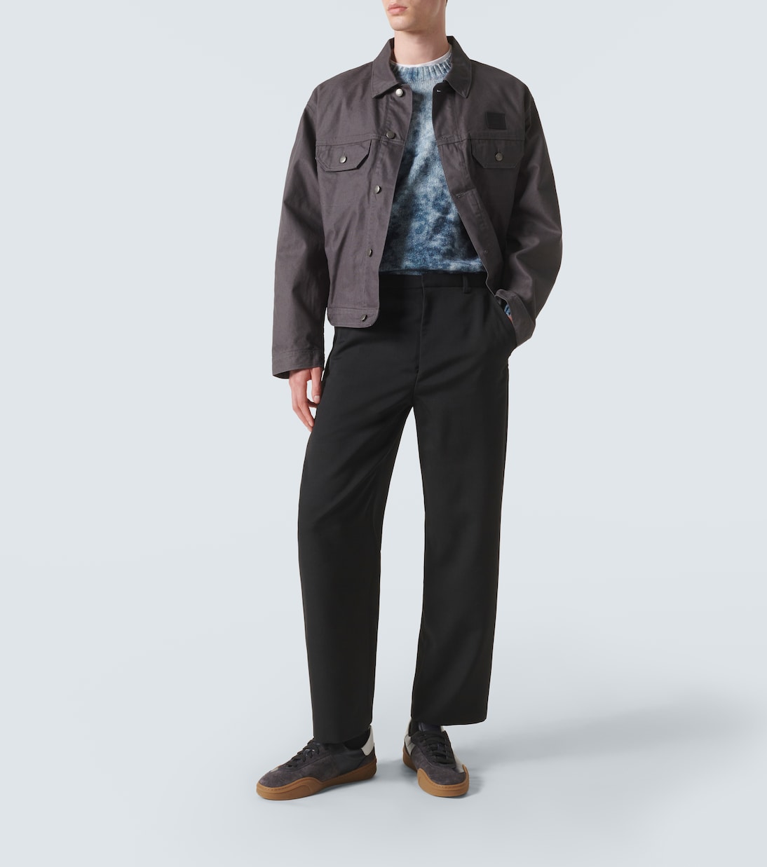 Jersey de algodón efecto desteñido | Acne Studios