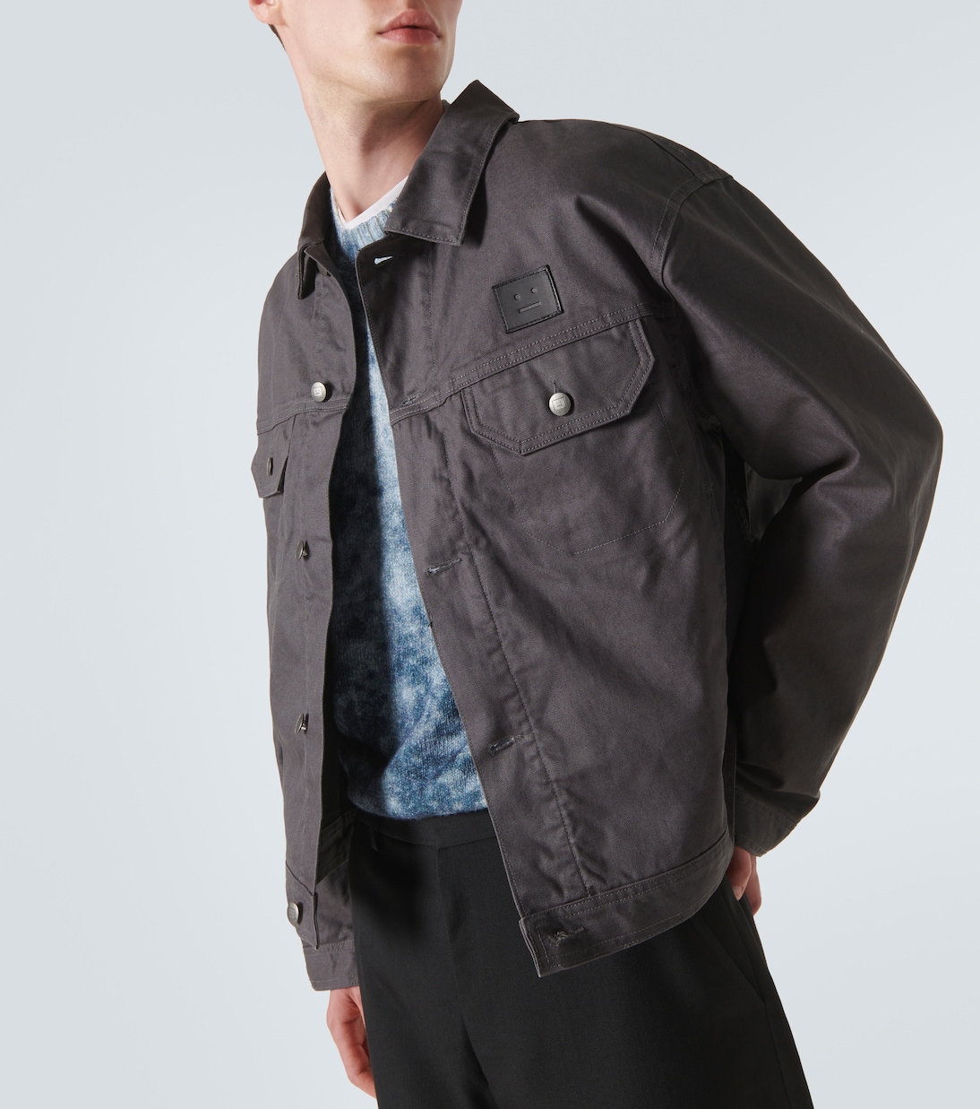 Jersey de algodón efecto desteñido | Acne Studios