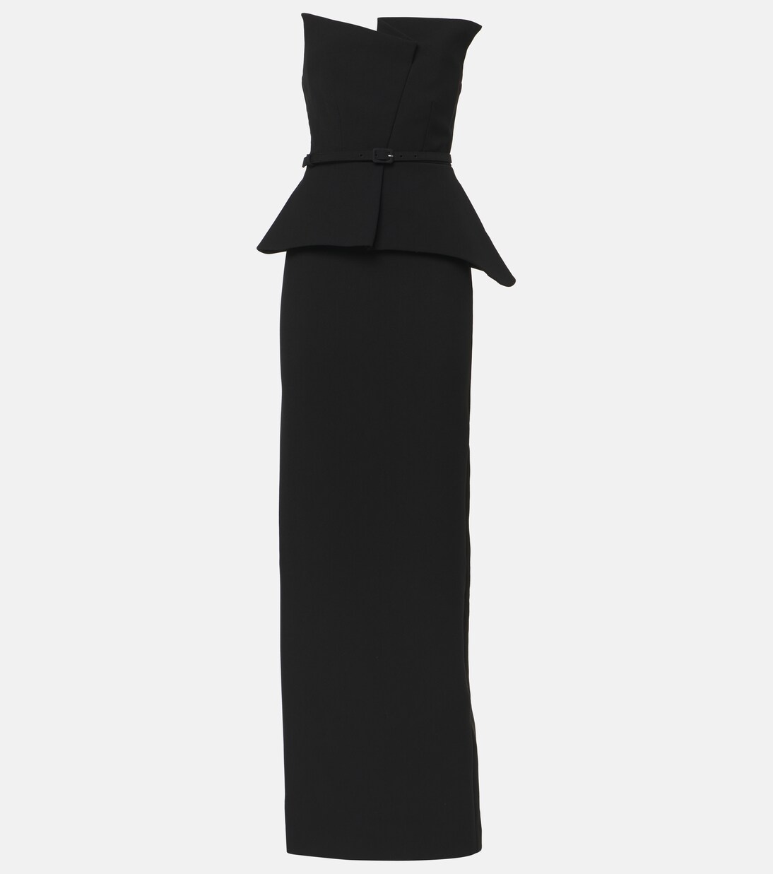 Robe longue en crêpe | Roland Mouret