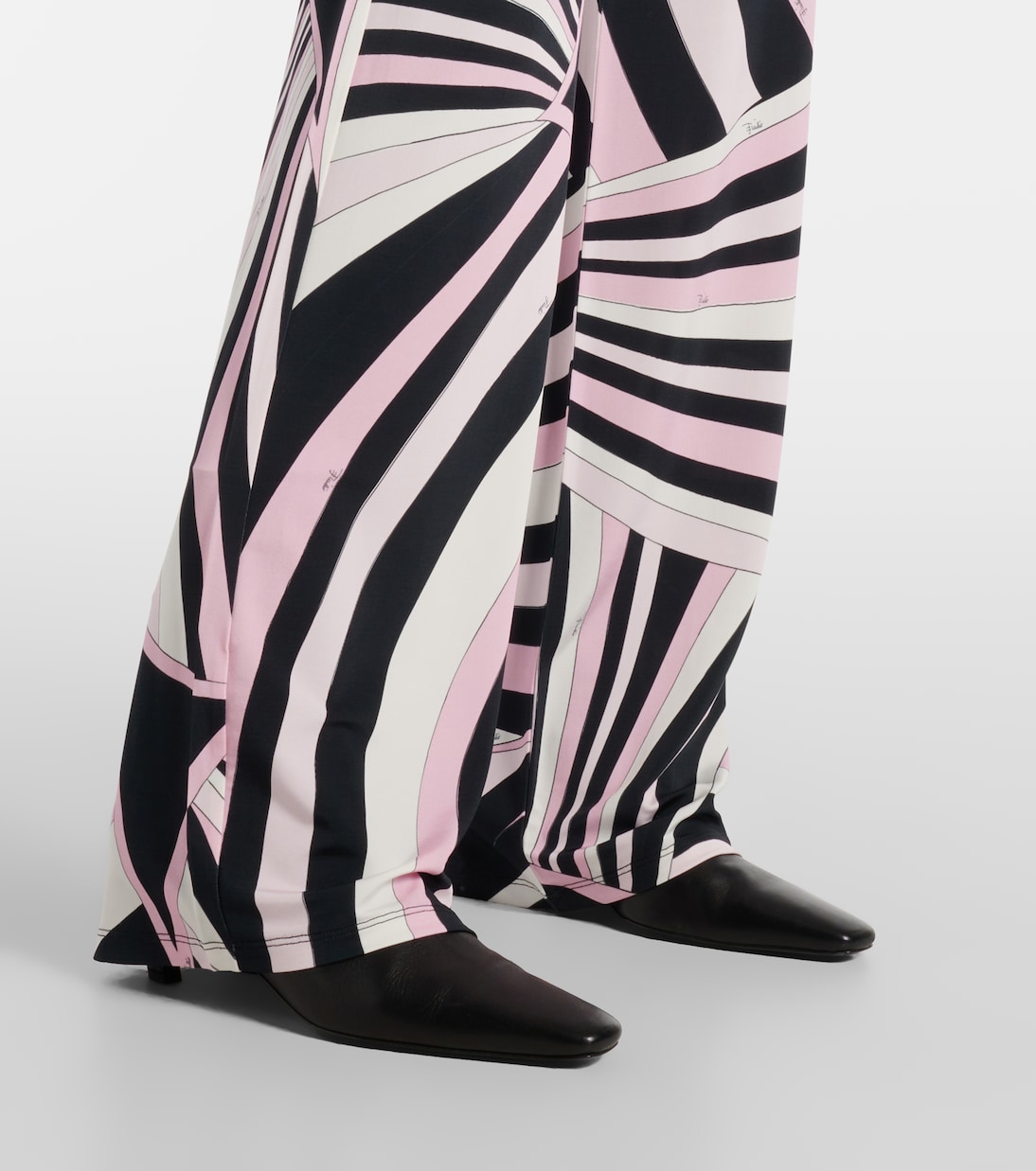 Iride 저지 새틴 스트레이트 팬츠 | Pucci