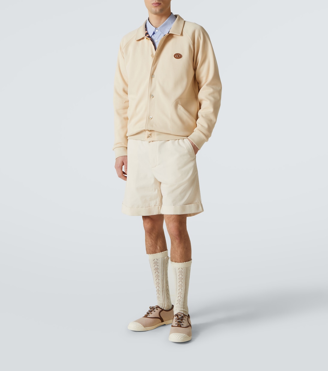 Cotton-blend cardigan | Valentino