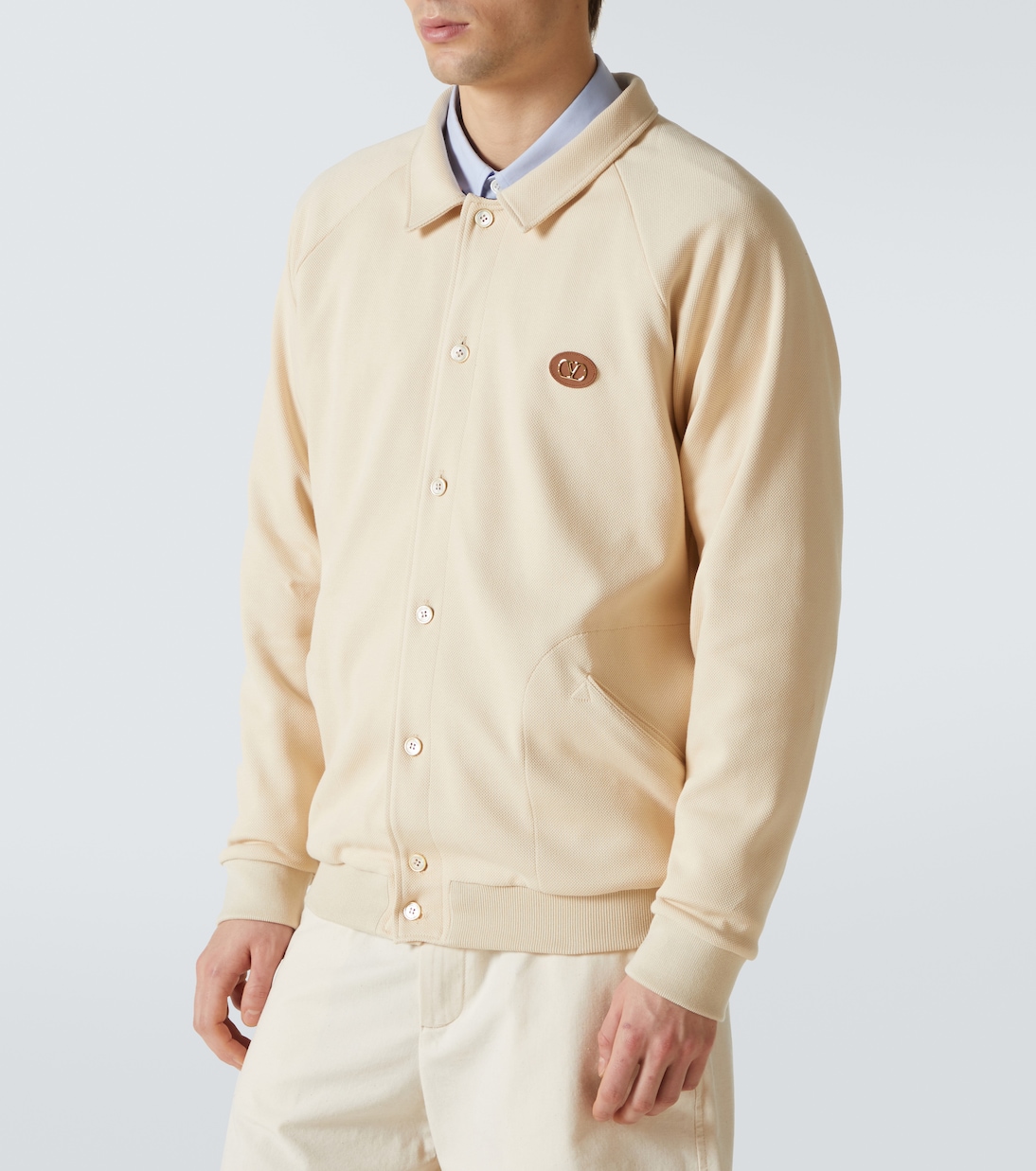 Cotton-blend cardigan | Valentino