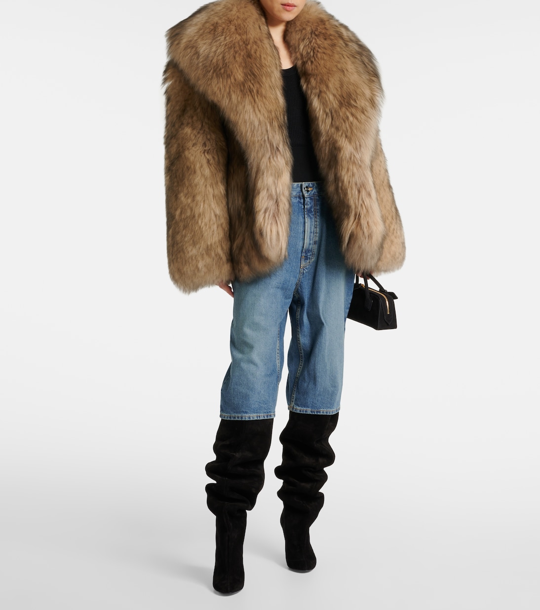 Shearling coat | Alaïa