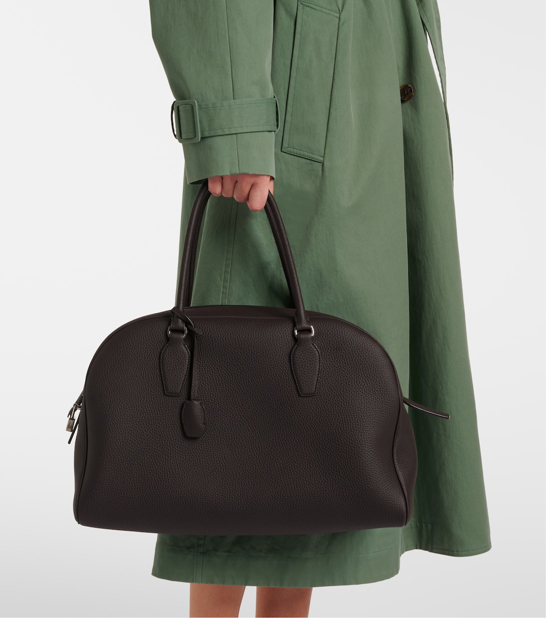 India 15.75 leather tote bag | The Row