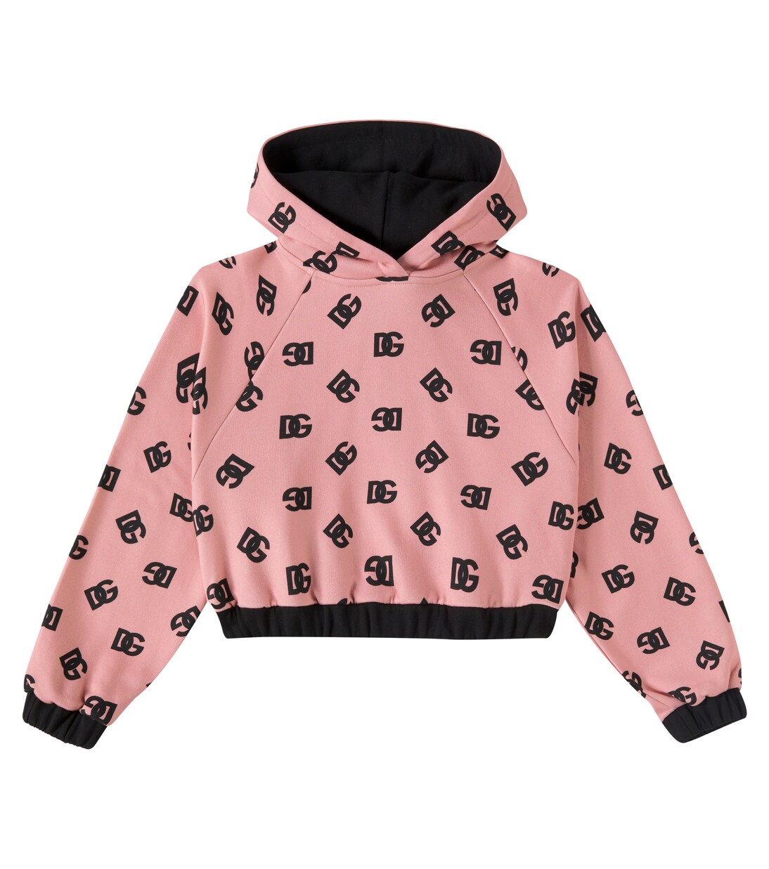 DG cotton hoodie | Dolce&Gabbana Kids