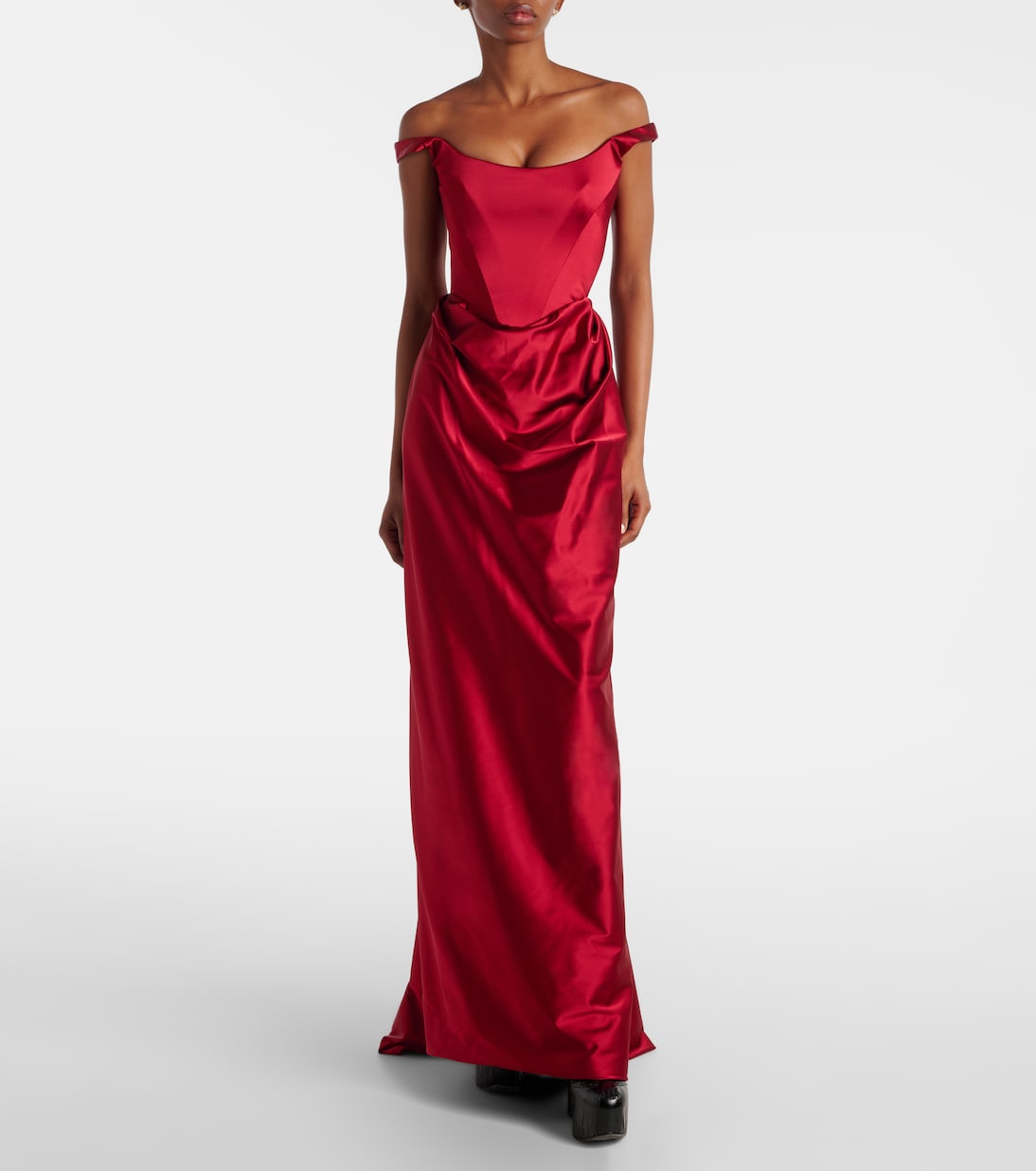 Bustier-Robe Camille aus Satin | Vivienne Westwood