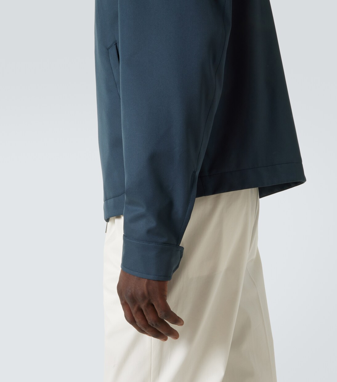 Blouson mit Leder | Zegna