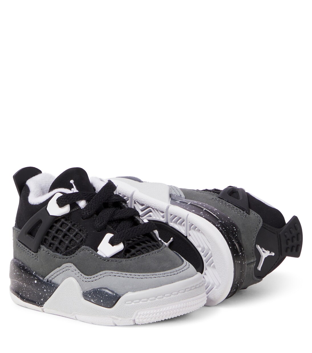Jordan Air 4 Retro leather sneakers | Nike Kids