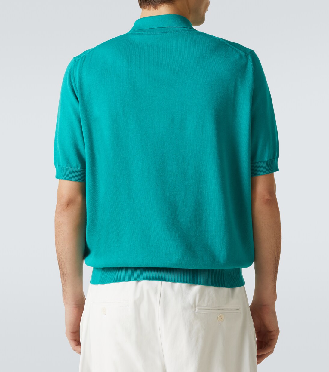 Pointelle knitted cotton cardigan | Plan C