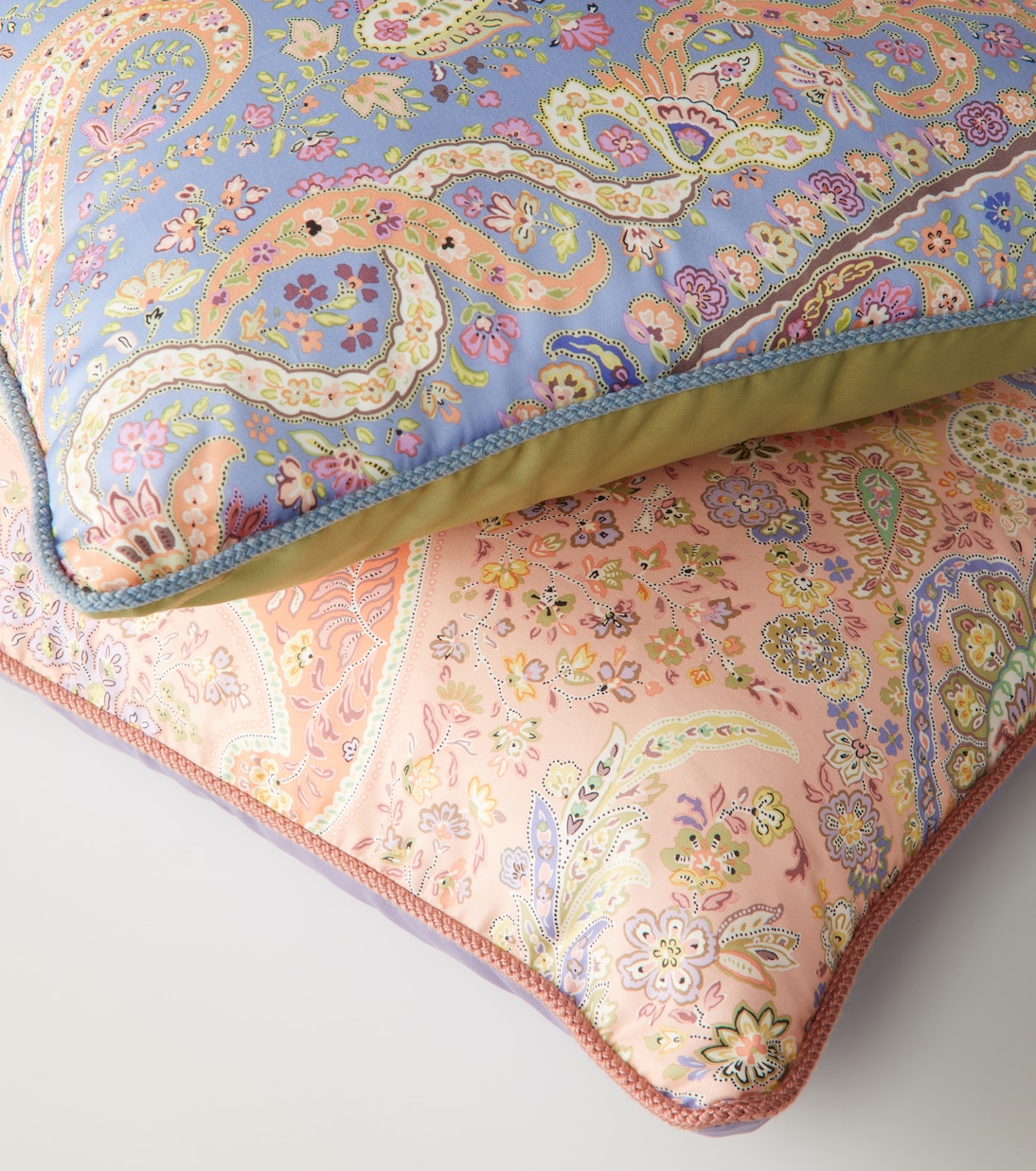 Maranta paisley cotton cushion | Etro