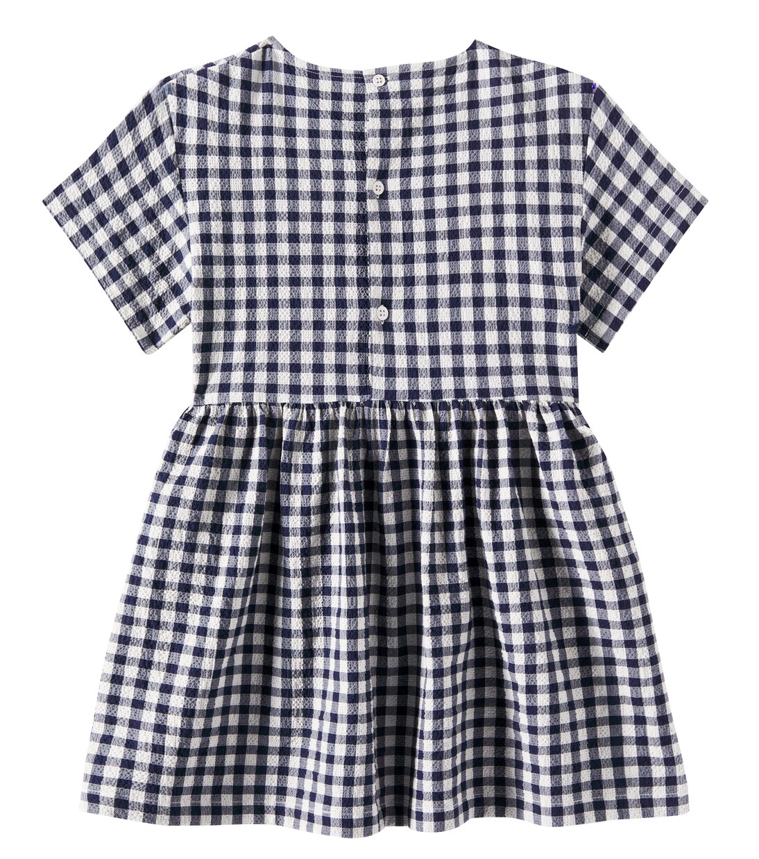 Gingham cotton dress | Il Gufo