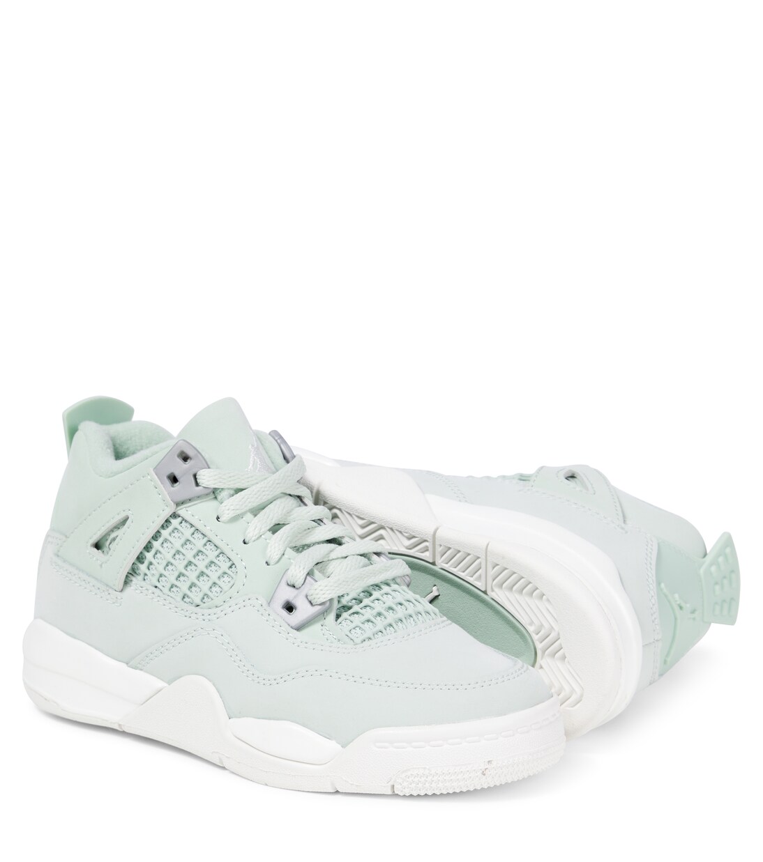 Baby Jordan 4 Retro leather sneakers | Nike Kids