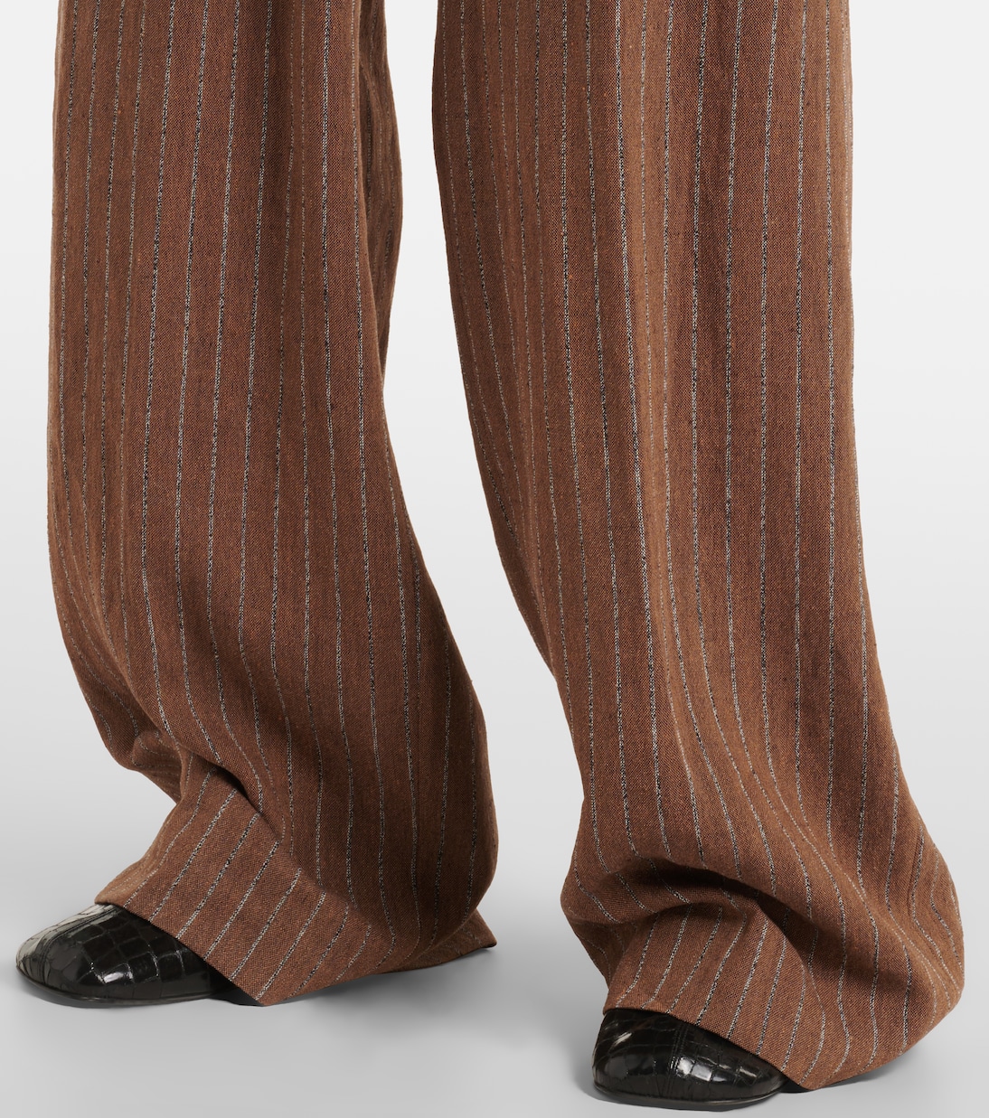 Pantalon ample en lin mélangé | Dries Van Noten