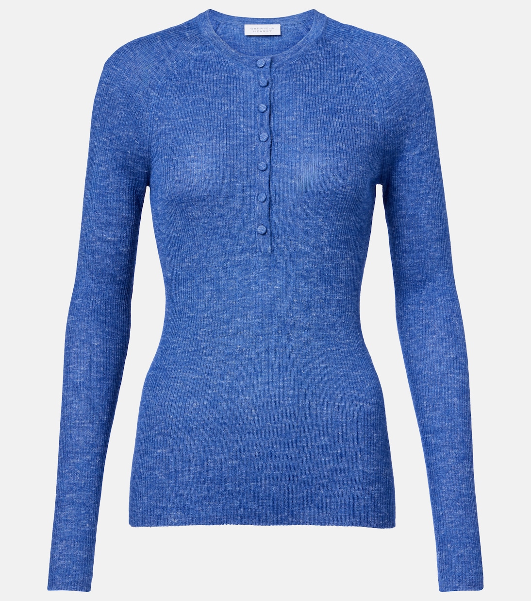 Henley-Top Anges aus Kaschmir, Seide und Hanf | Gabriela Hearst