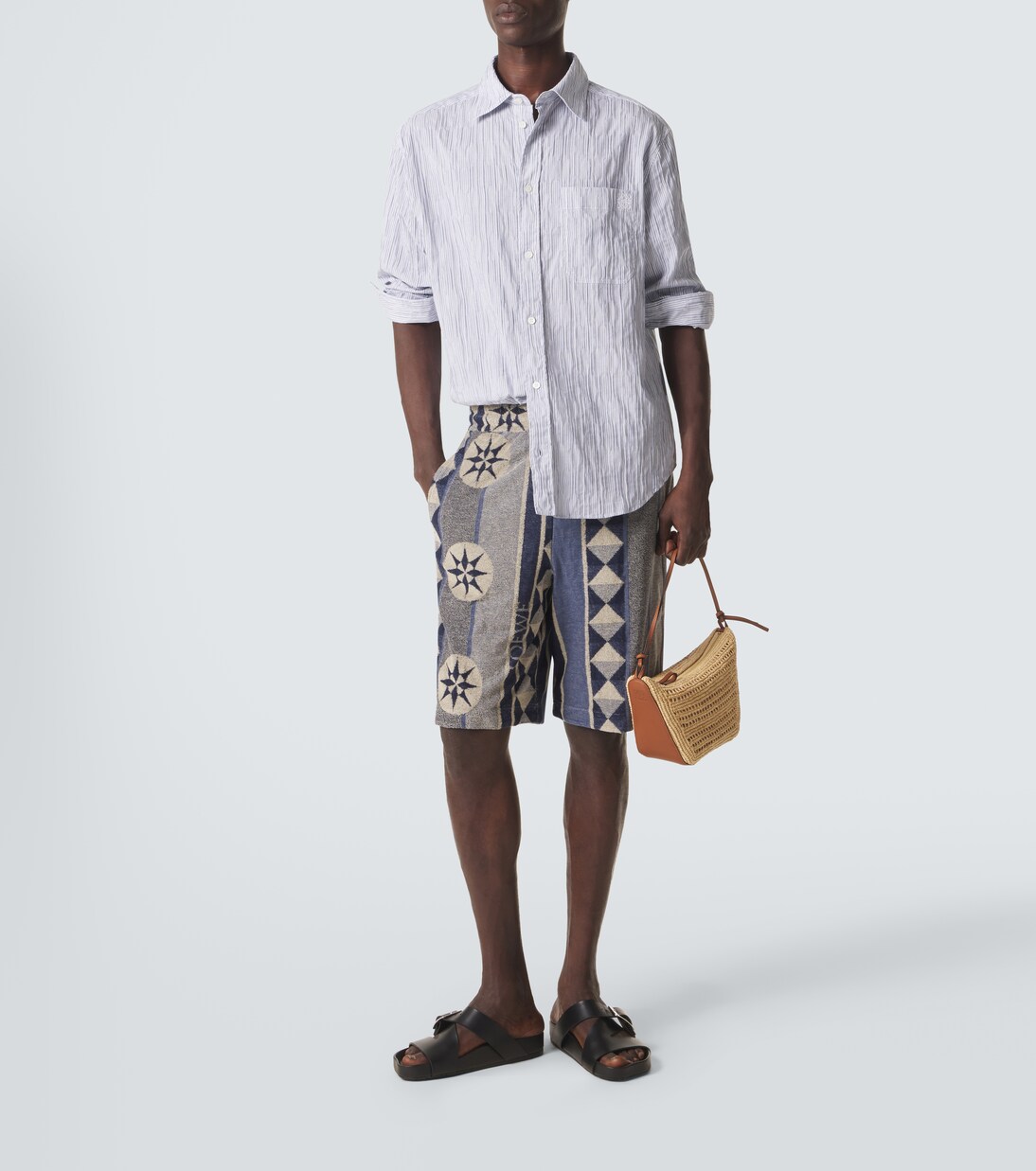 Bermuda-Shorts aus Frottee | Loewe