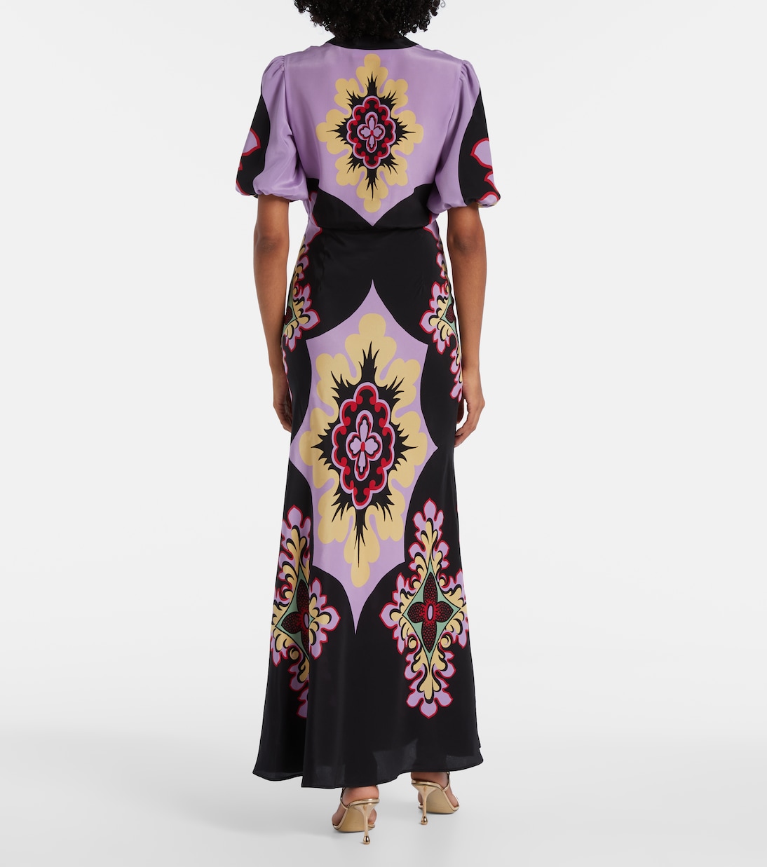Marlene silk crêpe de chine maxi dress | La DoubleJ