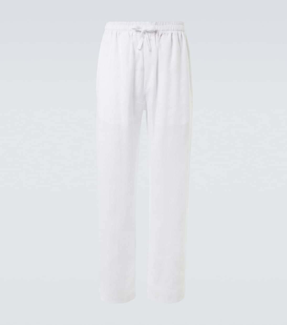 Linen wide-leg pants | Saman Amel