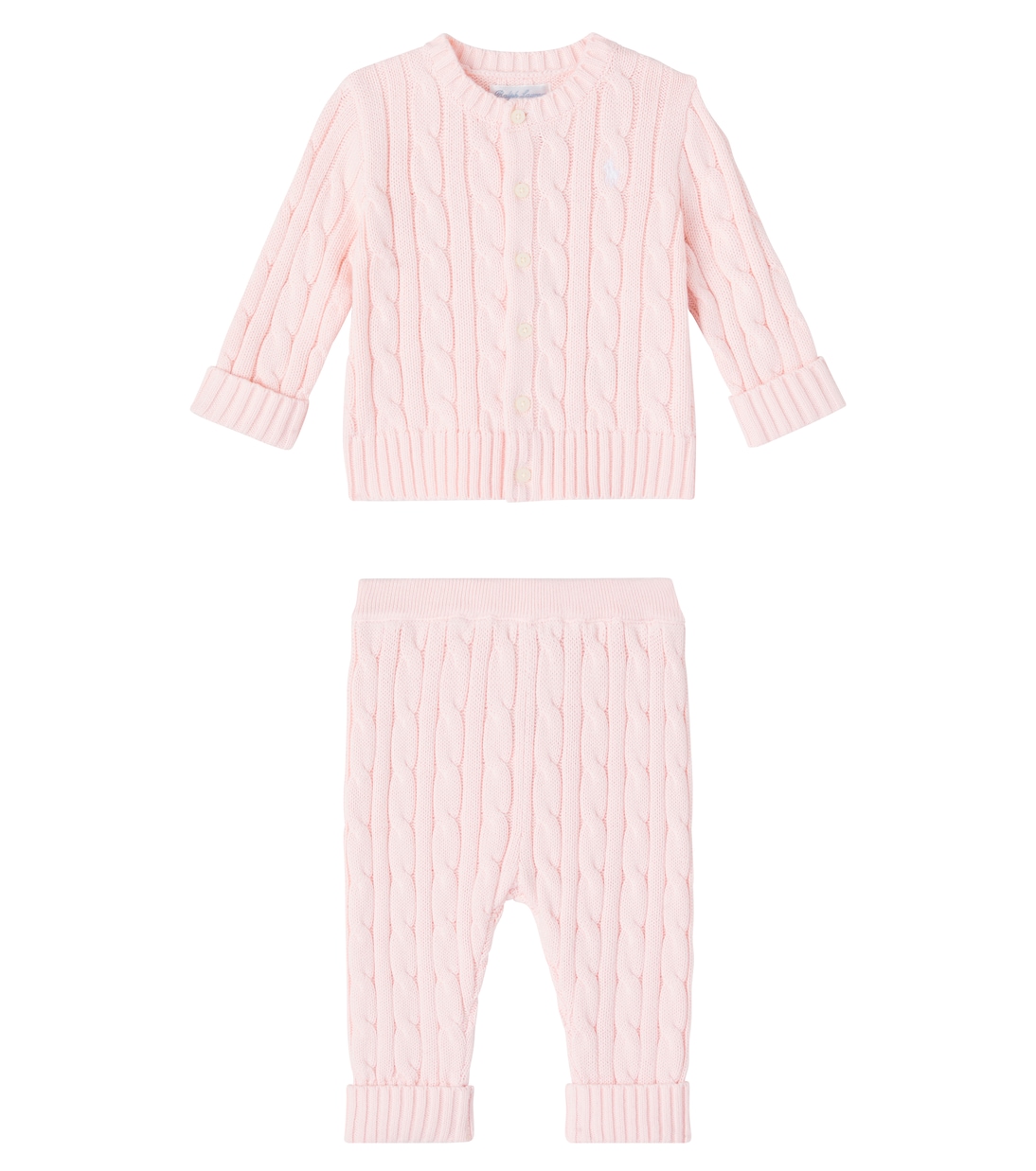 Set aus Cardigan und Hose aus Baumwolle | Polo Ralph Lauren Kids
