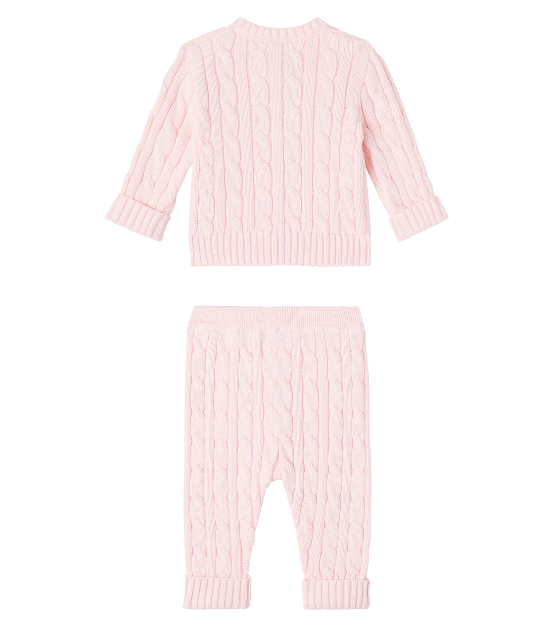 Set aus Cardigan und Hose aus Baumwolle | Polo Ralph Lauren Kids