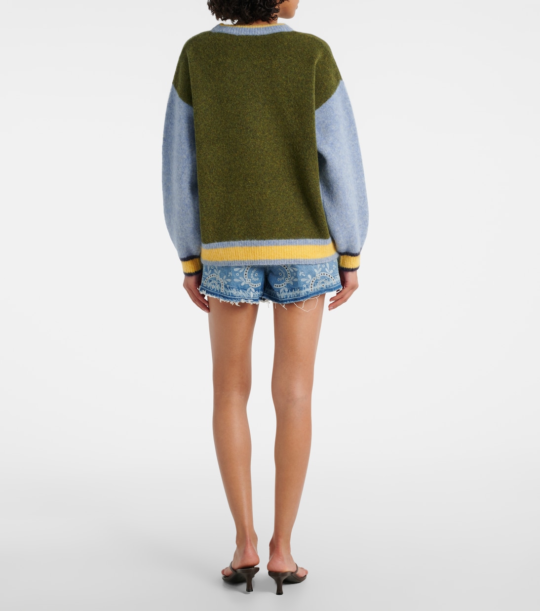 Pull Anouk en laine, alpaga et mohair mélangés | Alémais