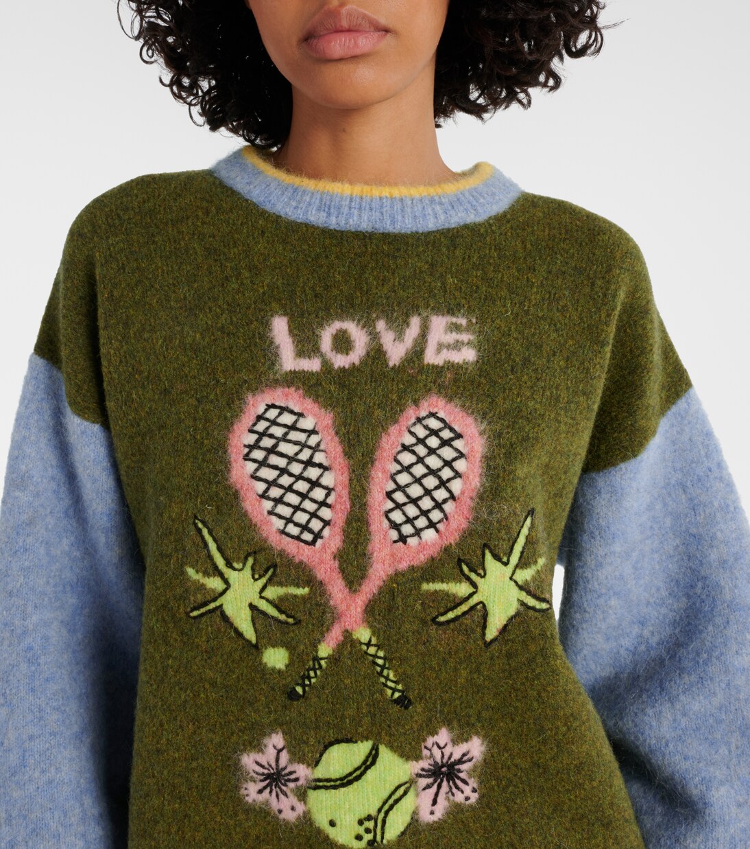 Pull Anouk en laine, alpaga et mohair mélangés | Alémais