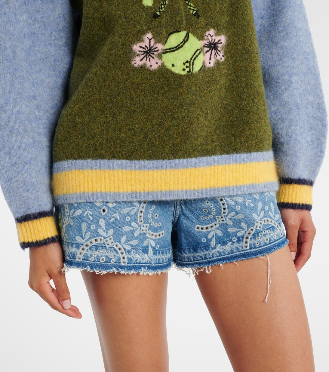 Pull Anouk en laine, alpaga et mohair mélangés | Alémais