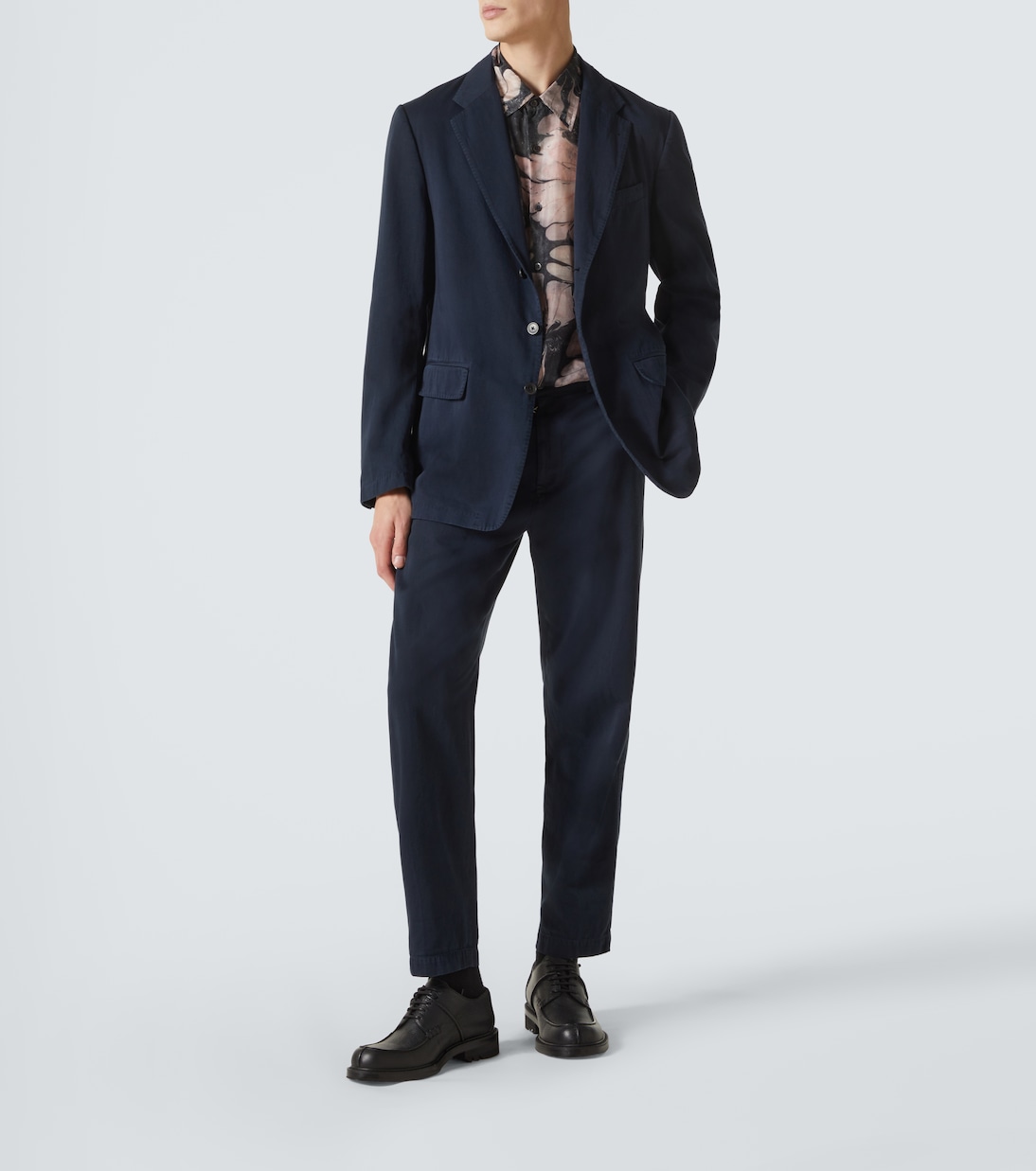 Bestickter Blazer aus Baumwolle | Dries Van Noten