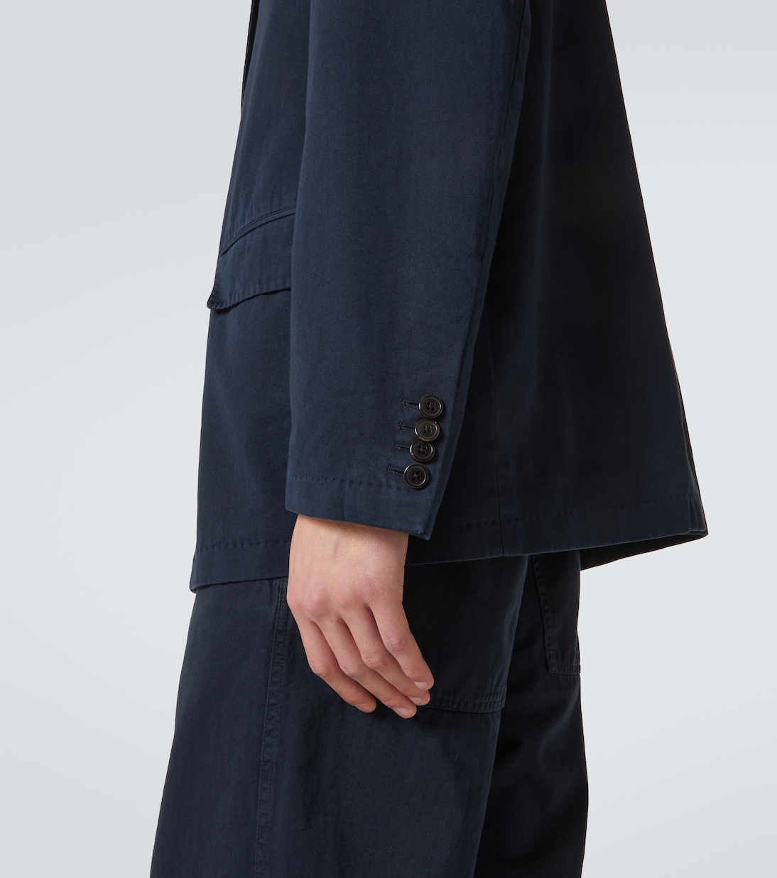 Bestickter Blazer aus Baumwolle | Dries Van Noten