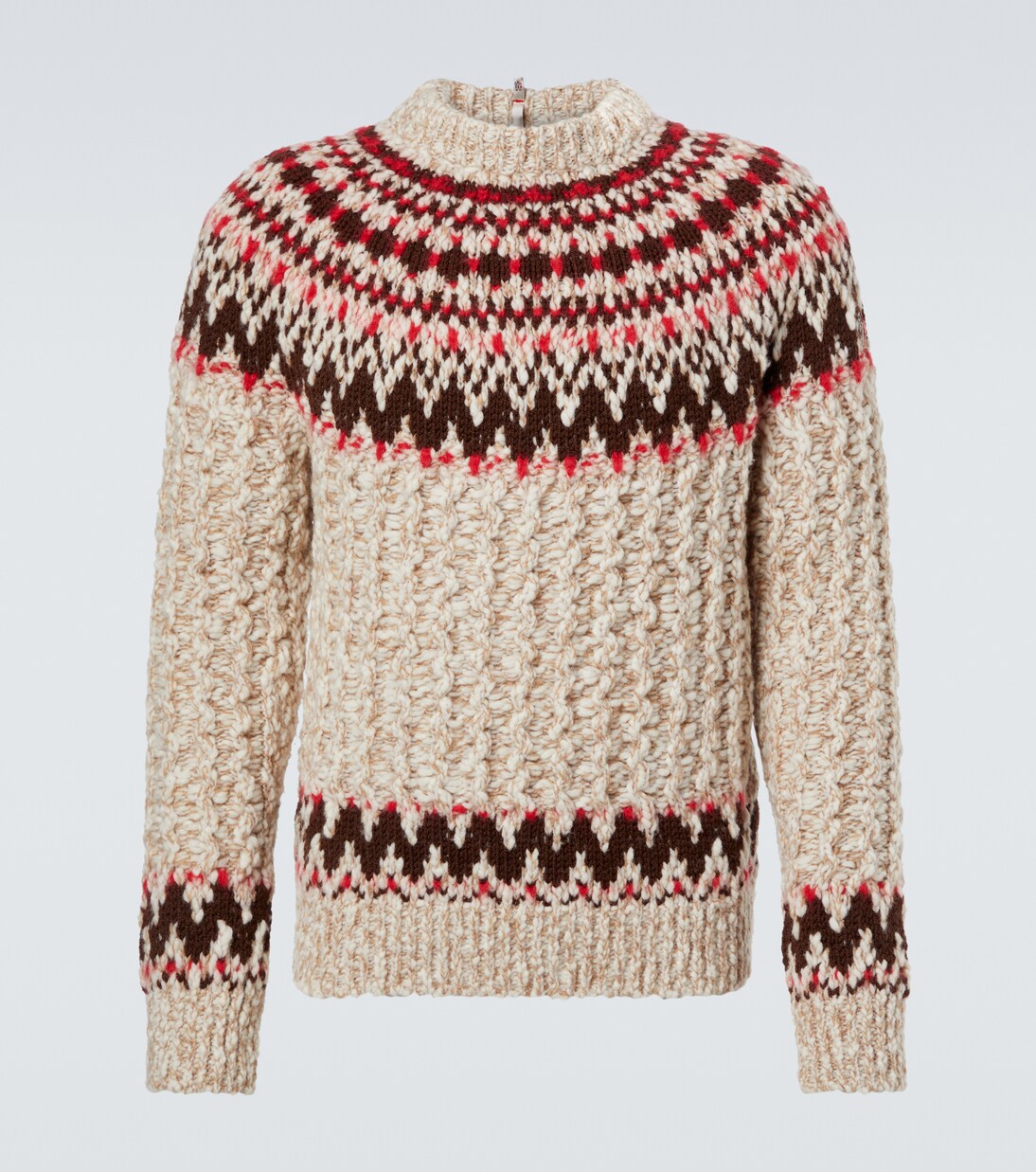 Jacquard wool-blend sweater | Moncler Grenoble