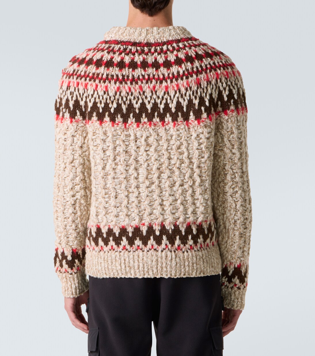 Jacquard wool-blend sweater | Moncler Grenoble