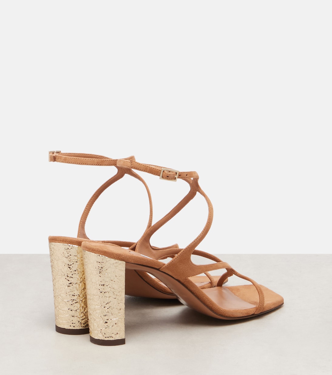 Azie 85 embellished suede sandals | Jimmy Choo