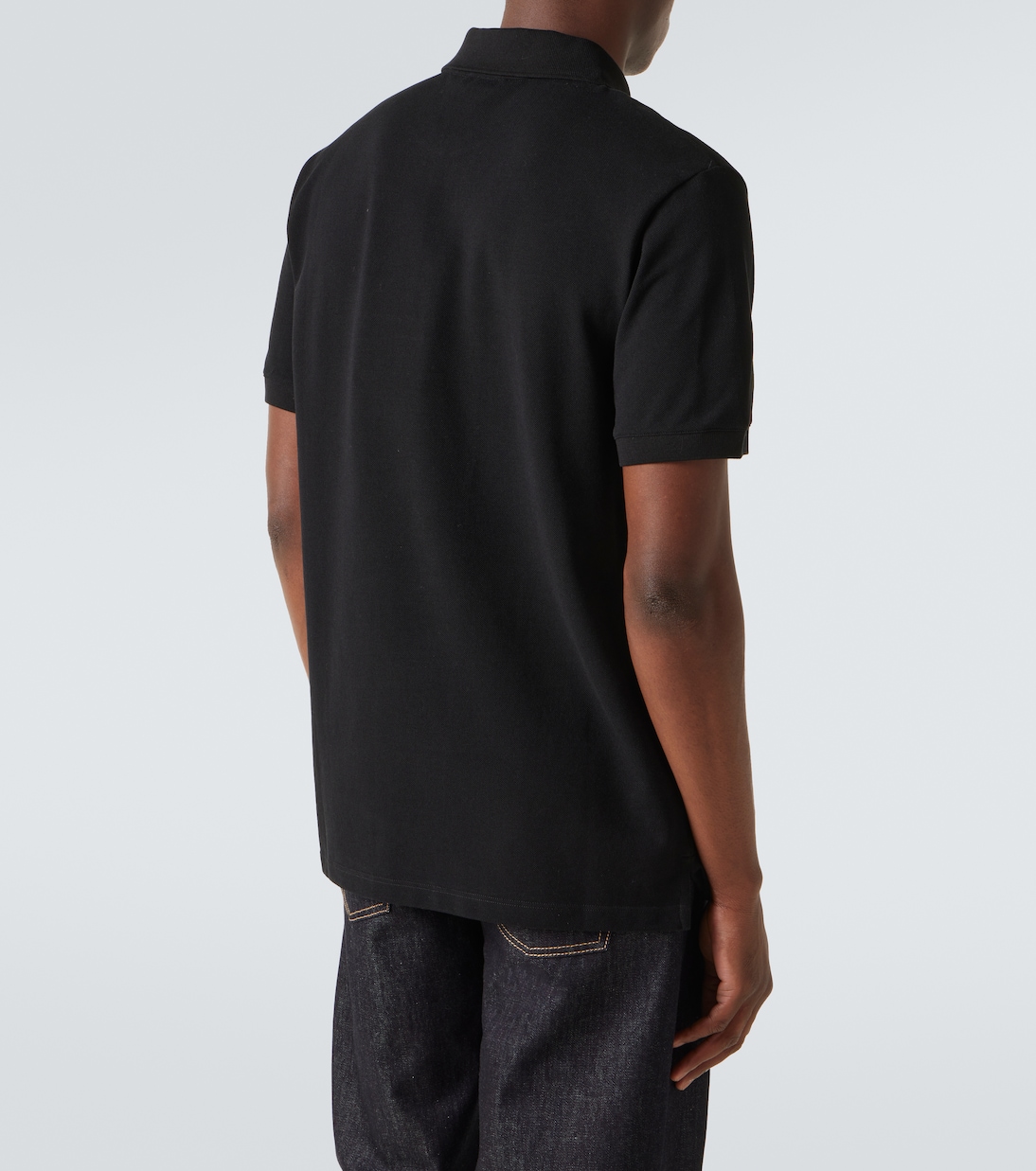 Logo cotton polo shirt | McQueen