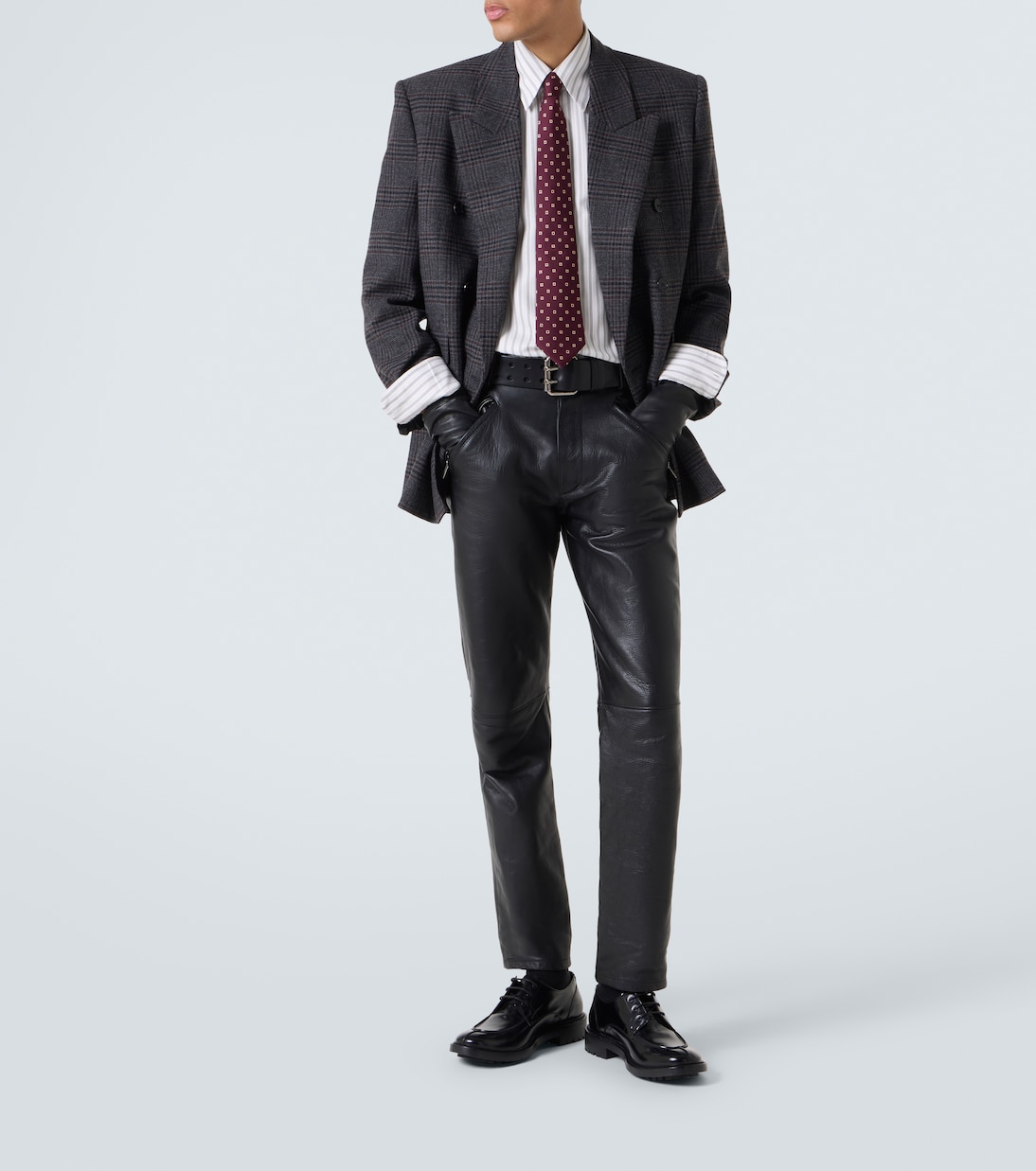 Schnürschuhe Lino aus Leder | Saint Laurent