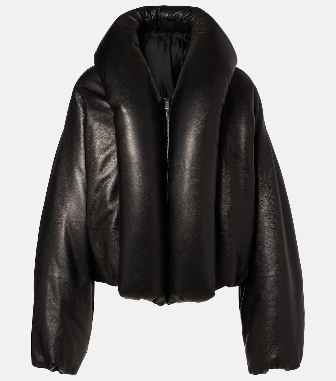 Leather bomber jacket | Alaïa