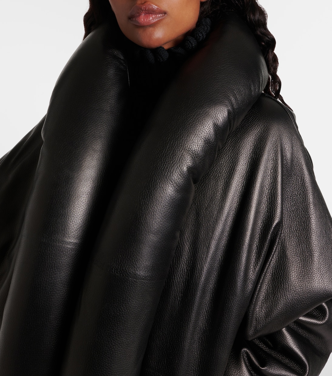 Leather bomber jacket | Alaïa