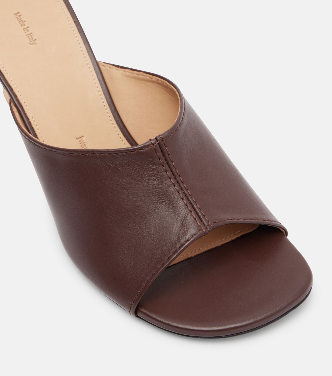 Pantoletten Stitch aus Leder | JW Anderson