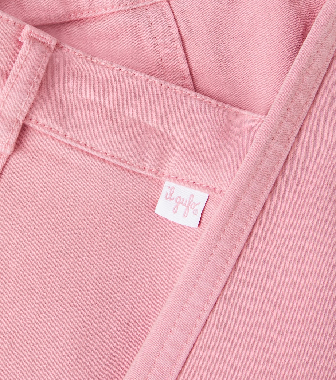 Pleated denim skirt | Il Gufo