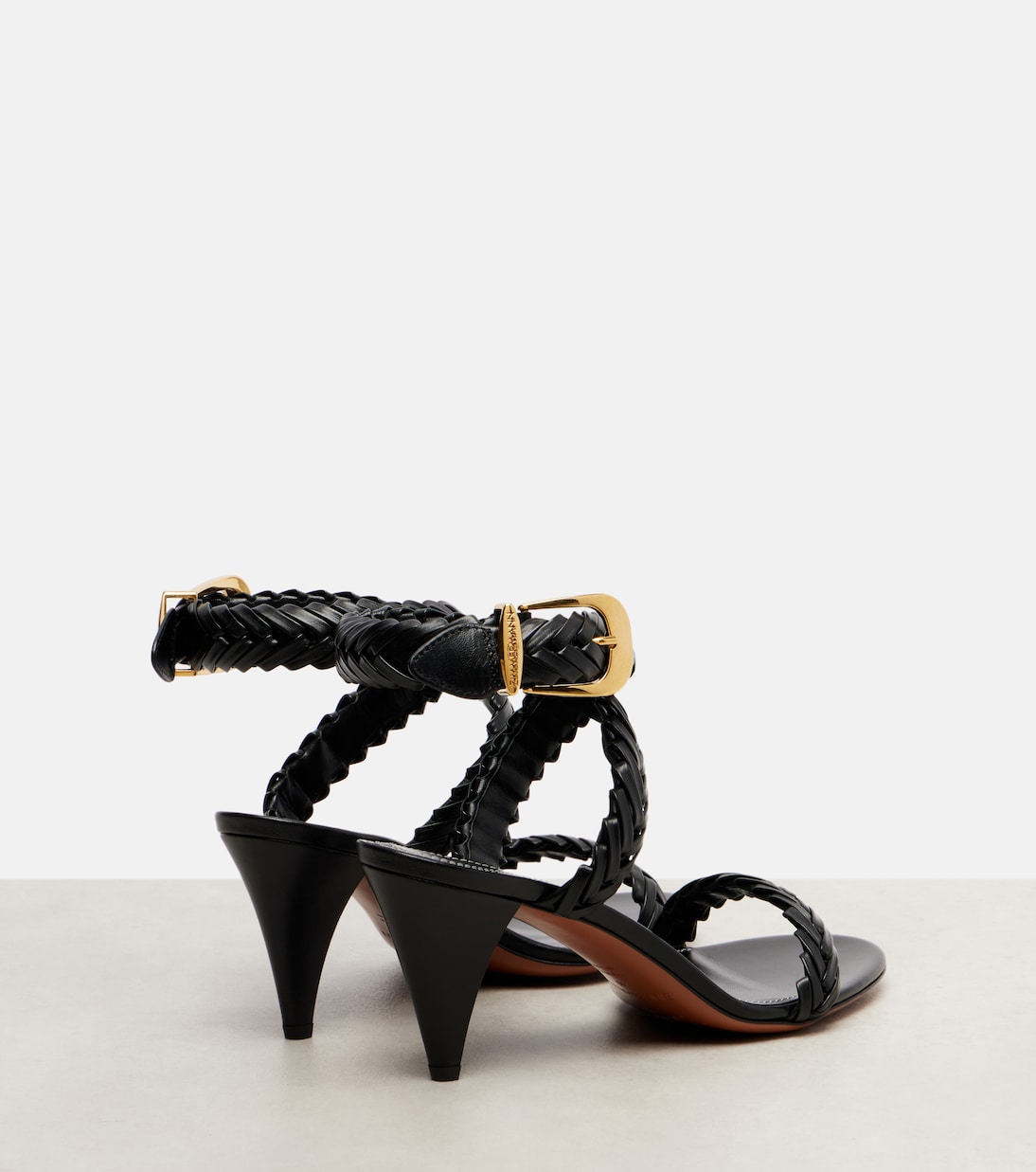 Helix 75  braided leather sandals | Zimmermann