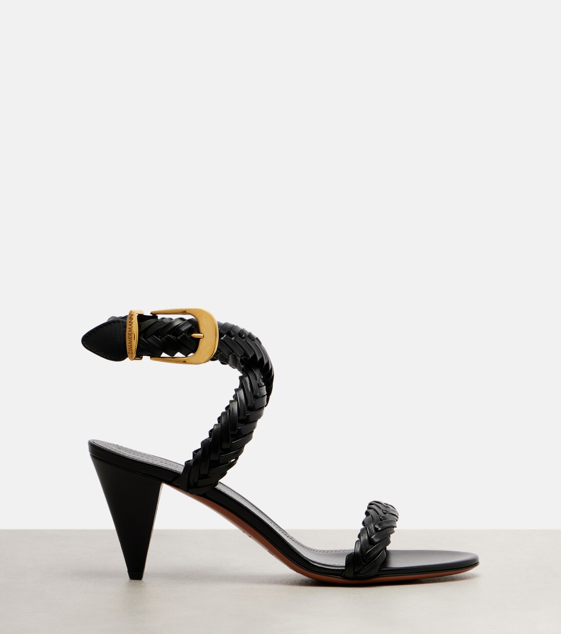 Helix 75  braided leather sandals | Zimmermann