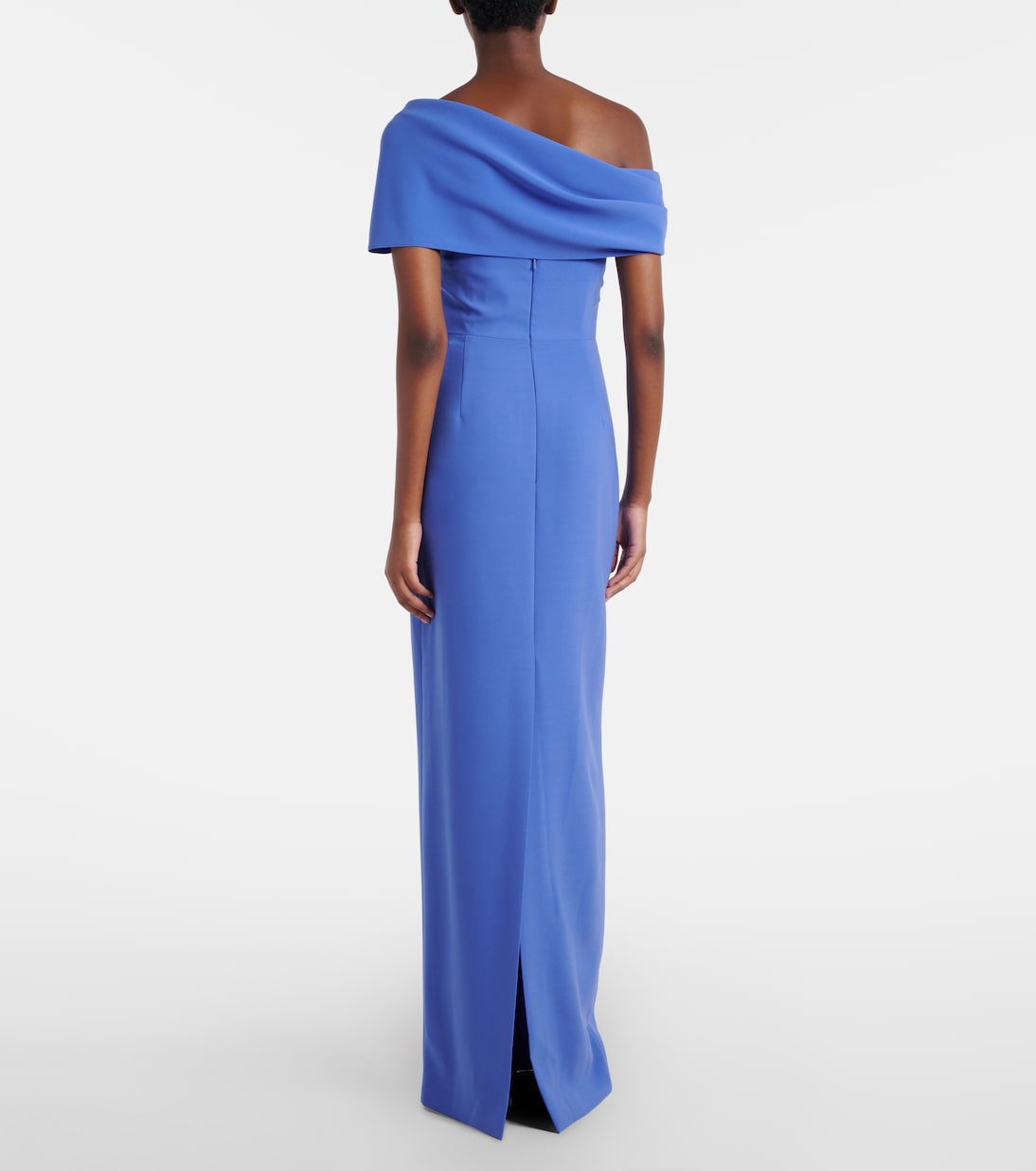 Off-Shoulder-Robe aus Crêpe | Carolina Herrera