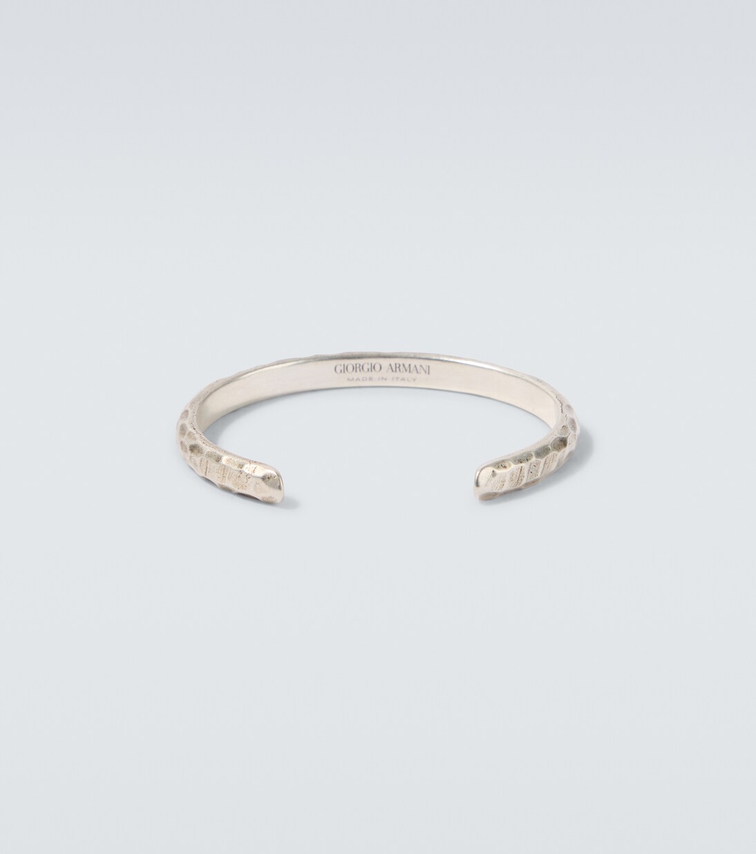 Silver cuff bracelet | Giorgio Armani