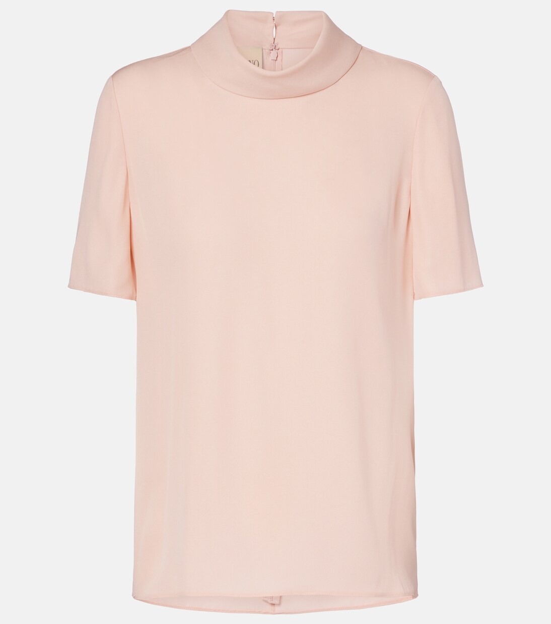 Silk georgette top | Valentino