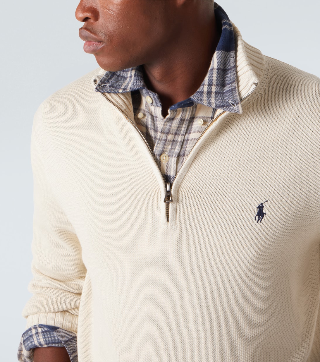 Cotton half-zip sweater | Polo Ralph Lauren
