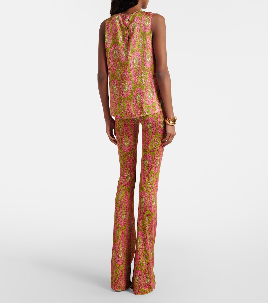 涡纹喇叭裤 | Etro